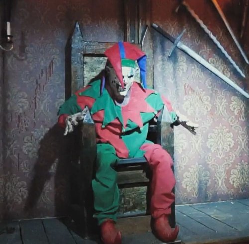 Jester on the throne