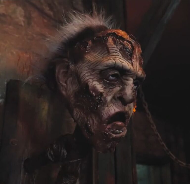 Head on a stake