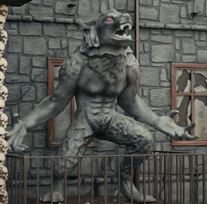 Stone werewolf