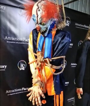 Hanging clown
