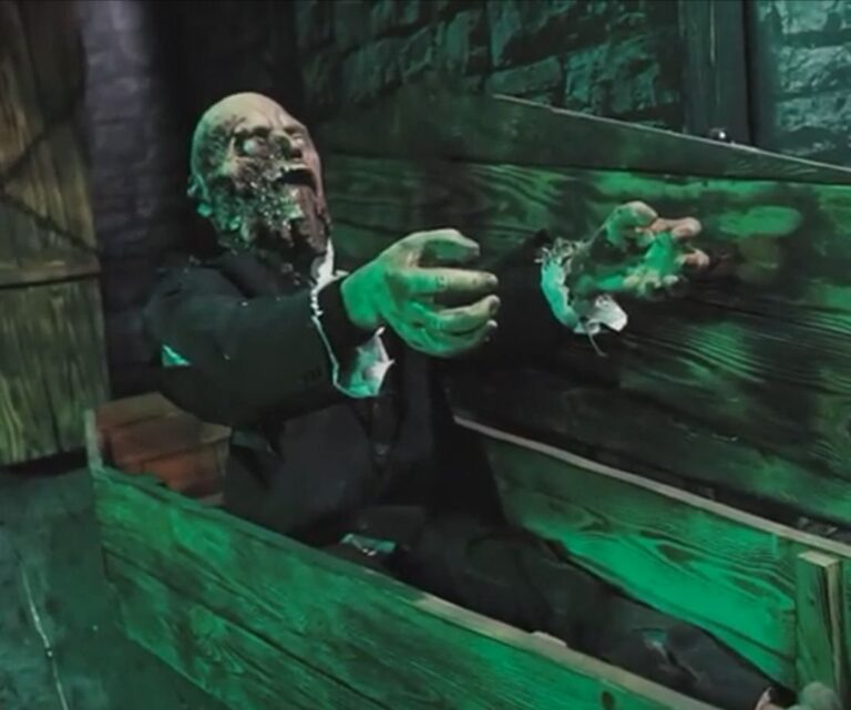 Zombies in the coffin