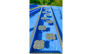Water boring platform