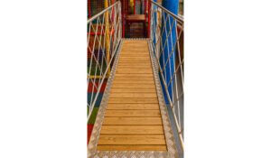Wooden bridge