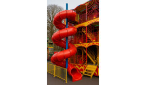 Spiral slide 3 floor