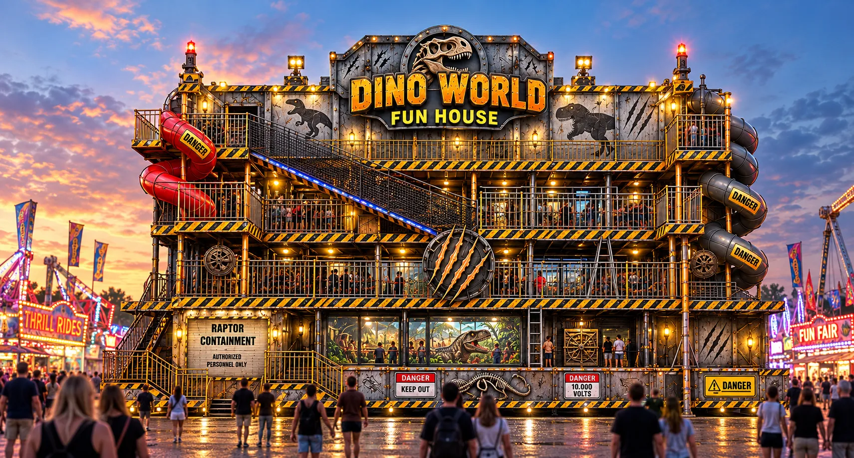 Dino World Fun House